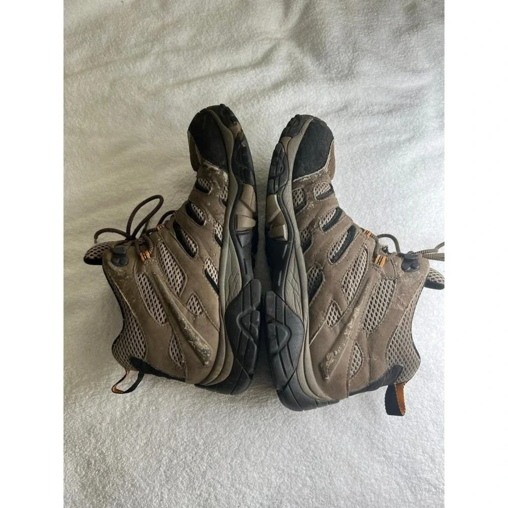 Merrell 10 Moab 2 Mid GORE-TEX Hiking Boots Men's Vibram Waterproof Brown